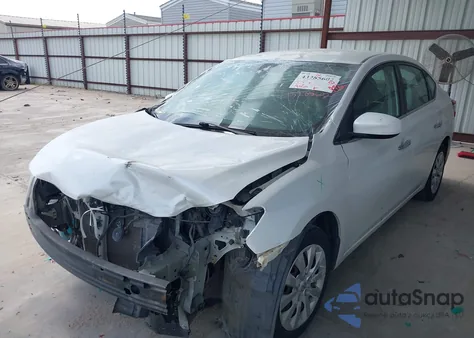 2015 Nissan Sentra Fe+ S/S/Sl/Sr/Sv z USA, uszkodzony, nr VIN 3N1AB7AP8FY276091